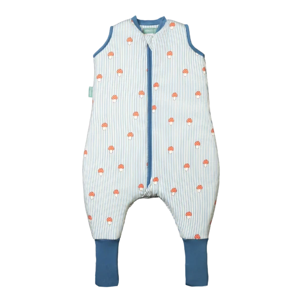 Pijama manta con calcetín antideslizante Mushrooms TOG 1