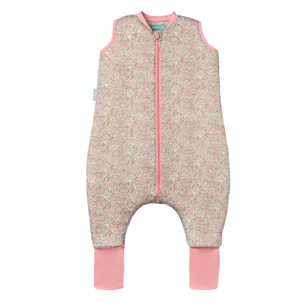 Pijama manta con calcetín antideslizante Pastel Floral TOG 2.5