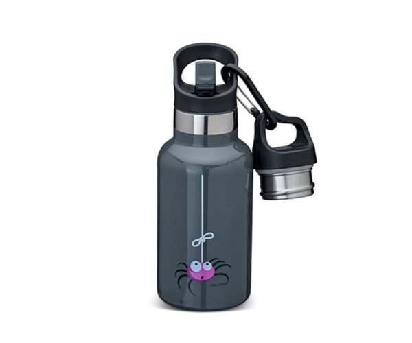 Botella Acero Inoxidable TEMPflask 350ml Araña Grey